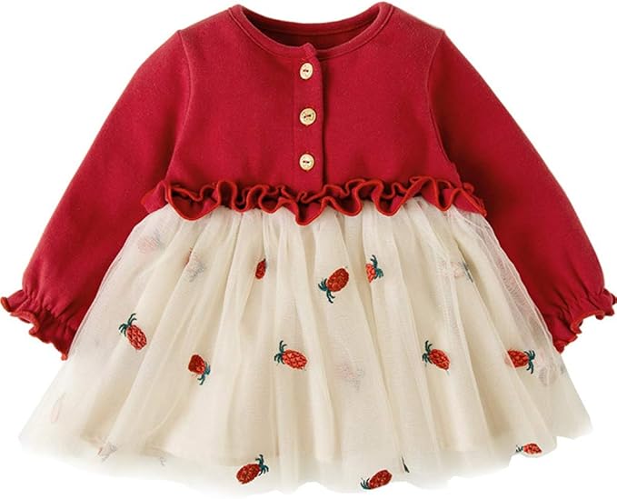 Amazon Co Jp Fairy Baby ベビーワンピース チュチュドレス チュールスカート 長袖 女の子 春秋服 プリンセス風 服 ファッション小物 Amazon Co Jp Fairy Baby ベビーワンピース チュチュドレス チュールスカート 長袖 女の子 春秋服 プリンセス風 服 ファッション小物