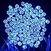 VMANOO Christmas Lights, Battery 72ft 200 LED, String Lights for Outdoor, Indoor, Garden, Patio, Holiday Party, Wedding Xmas Decorations (Blue)