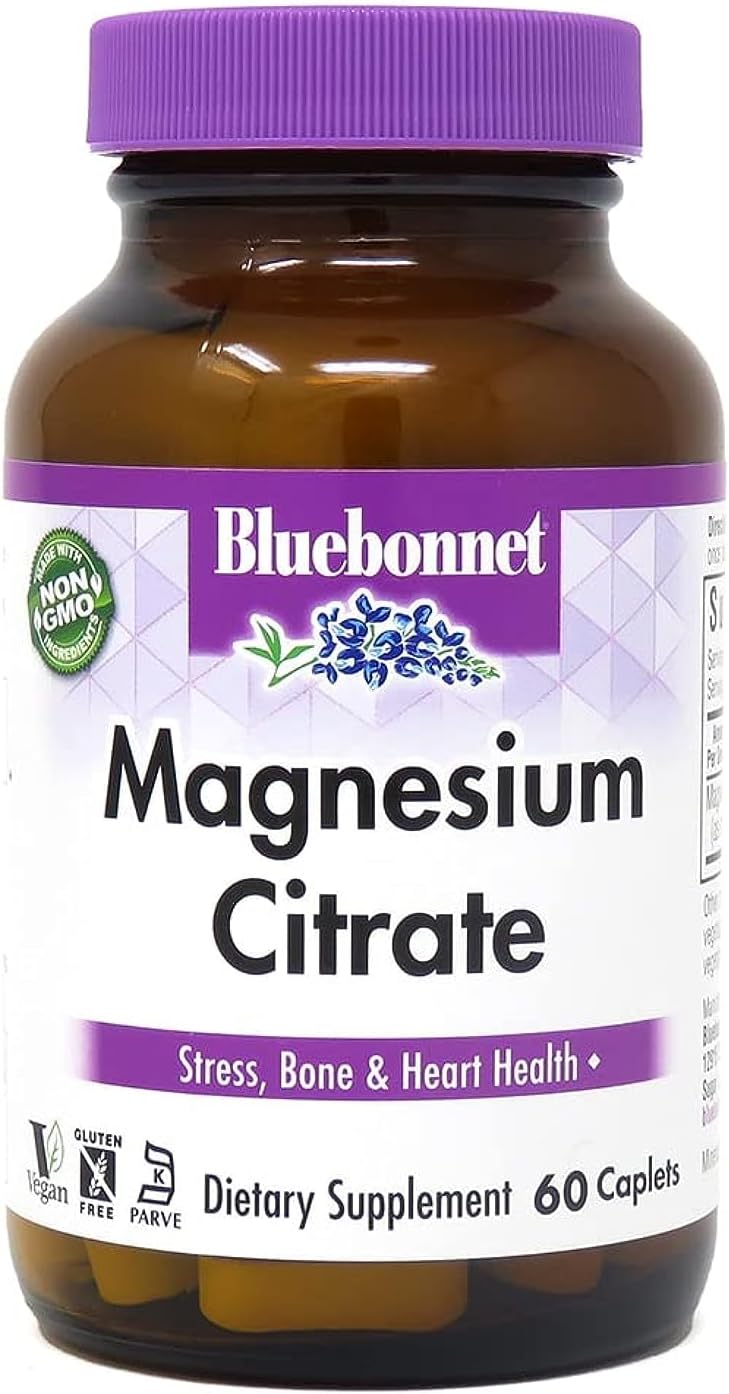 Bluebonnet Nutrition Blue Bonnet Magnesium Citrate 400 Mg Caplets