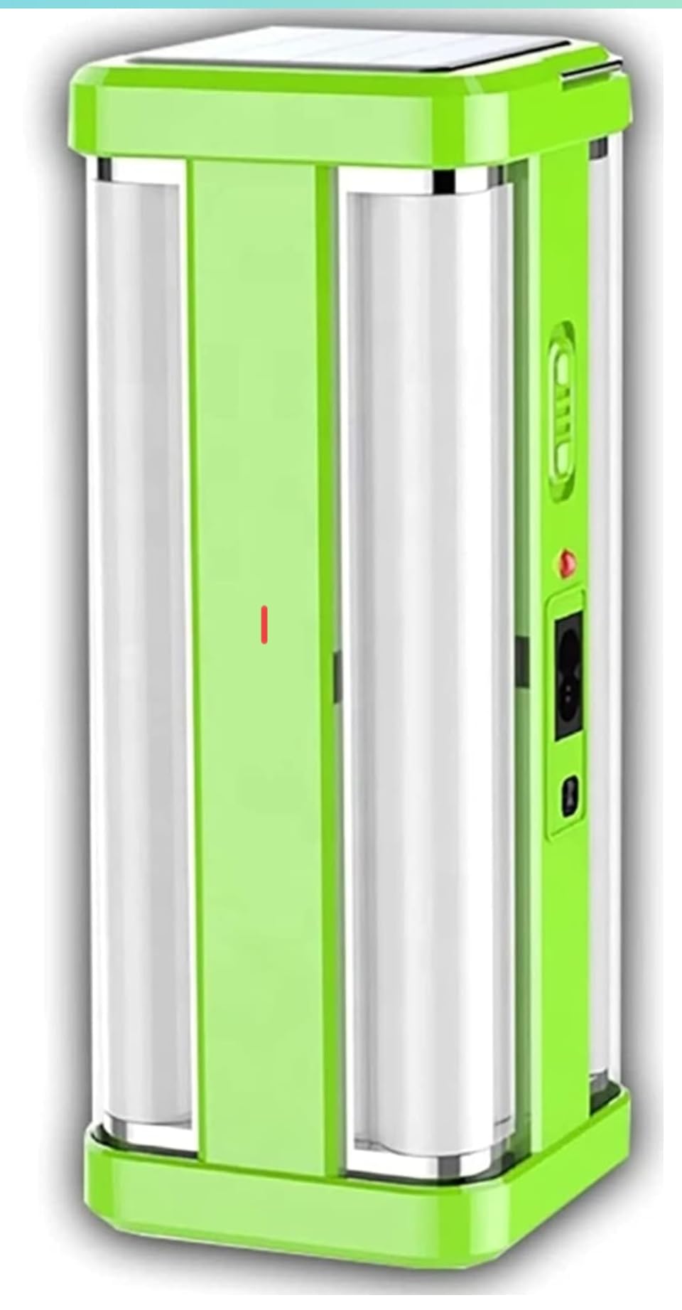 Electric & Solar Rrechargeable with Four tubelight 80 Watts 10hrs Lantern Emergency Light (Green) Highlight Light Source LED Lantern Light Can Save Energy and Perfect for Power Outage (B0CLWV1RXG) Amazon Price History, Amazon Price Tracker
