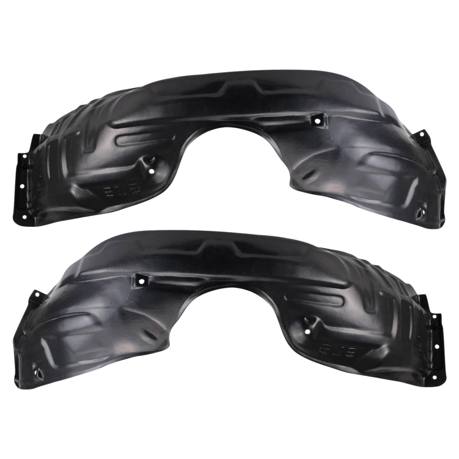TRQ Front Driver and Passenger Side Inner Fender Liner Set | For 2002-2003 Lexus ES300 2004-2006 ES330
