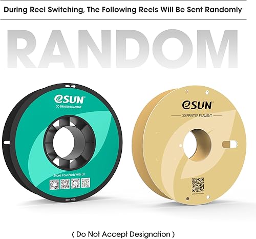 Miniatura 2 de eSUN Filamento PETG de 0.069 in, filamento de impresora 3D PETG, precisión dimensional +- 0.002 in, carrete de 2.2 libras, filamento de impresión 3D