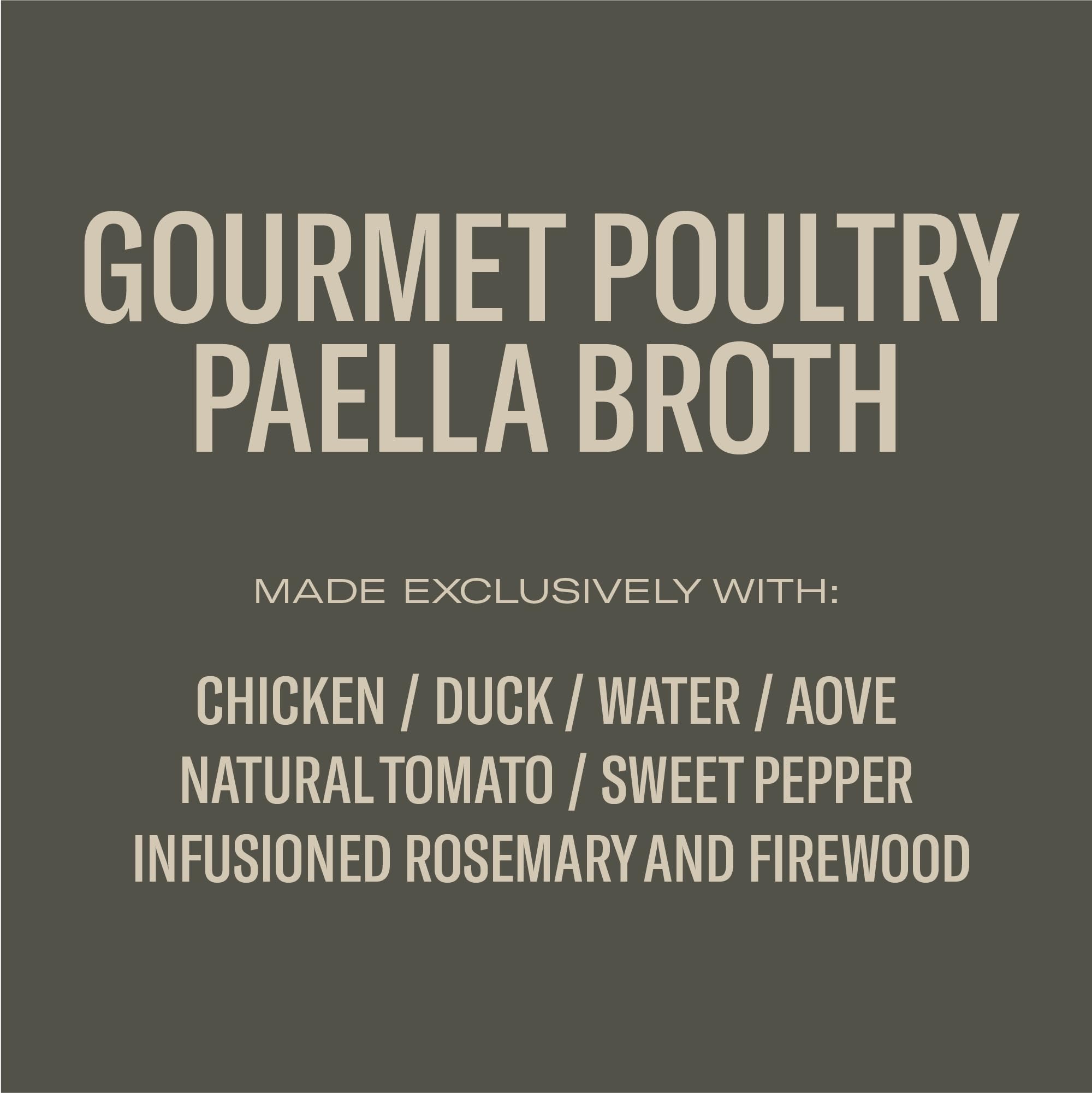 EL PAELLER - Bouillon de Poulet | Cuisiné avec des ingrédients 100% naturels | Parfait pour les paellas, le riz et les ragoûts | Lot de 3 pièces, 3 litres | Sans conservateurs