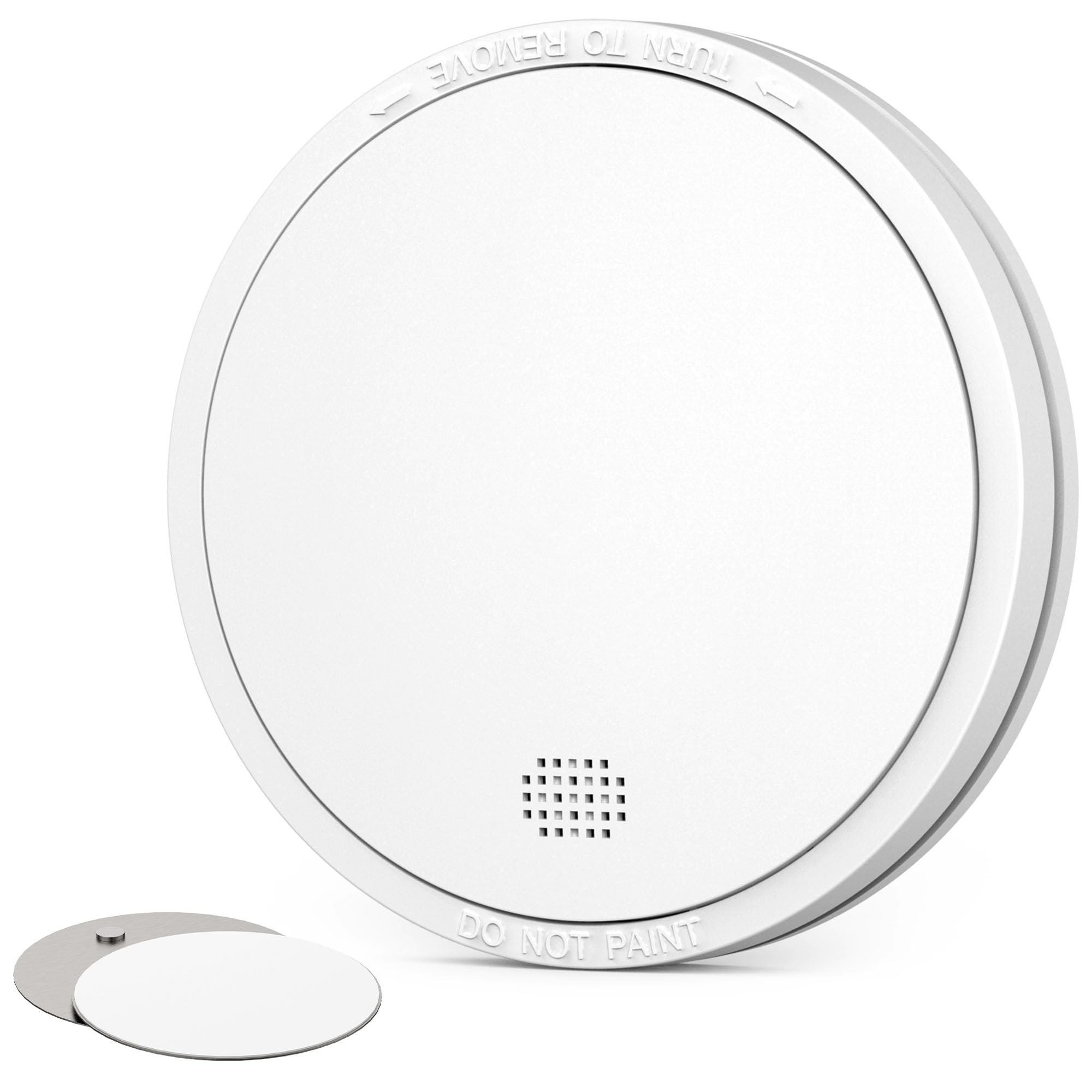 CPVAN Rauchmelder 8er Set, 10 Jahre Batterie, Geprüft EN14604, Feuermelder mit Magnethalterung ohne Bohren, 85dB laut, geringer Fehlalarm, zuverlässiger Brandschutz