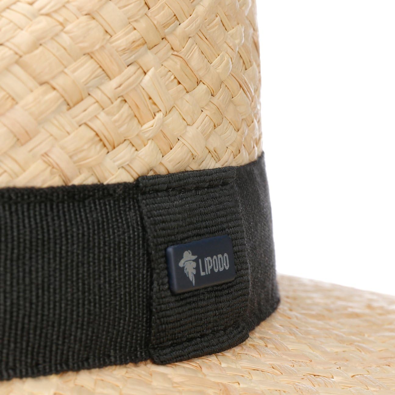 Lipodo Mantigo Traveller Hut Raffiastroh Made in Italy Herren und Damen Frühling Sommer