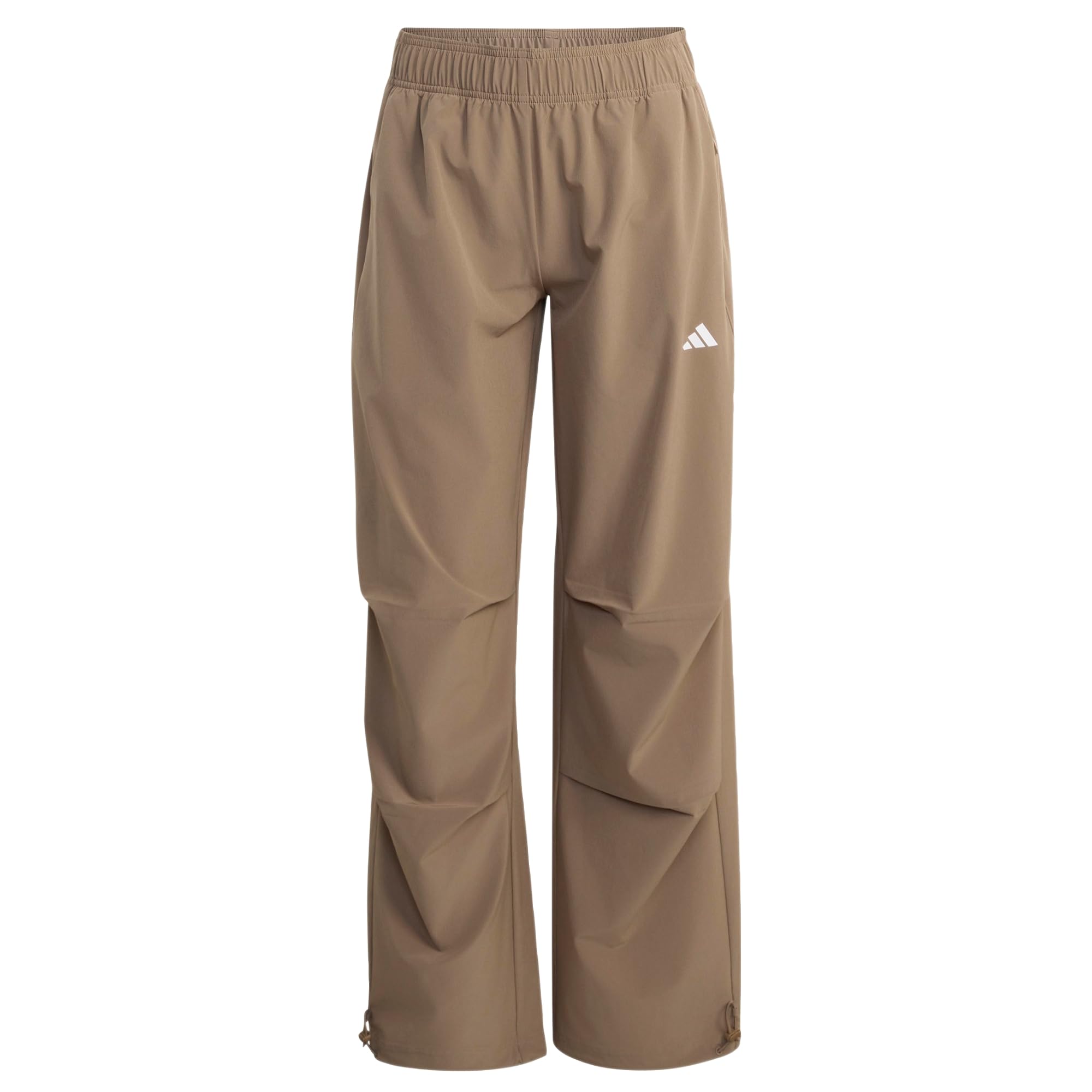 adidas Women's Workout Essentials Woven Training Pants, Khaki Six, S