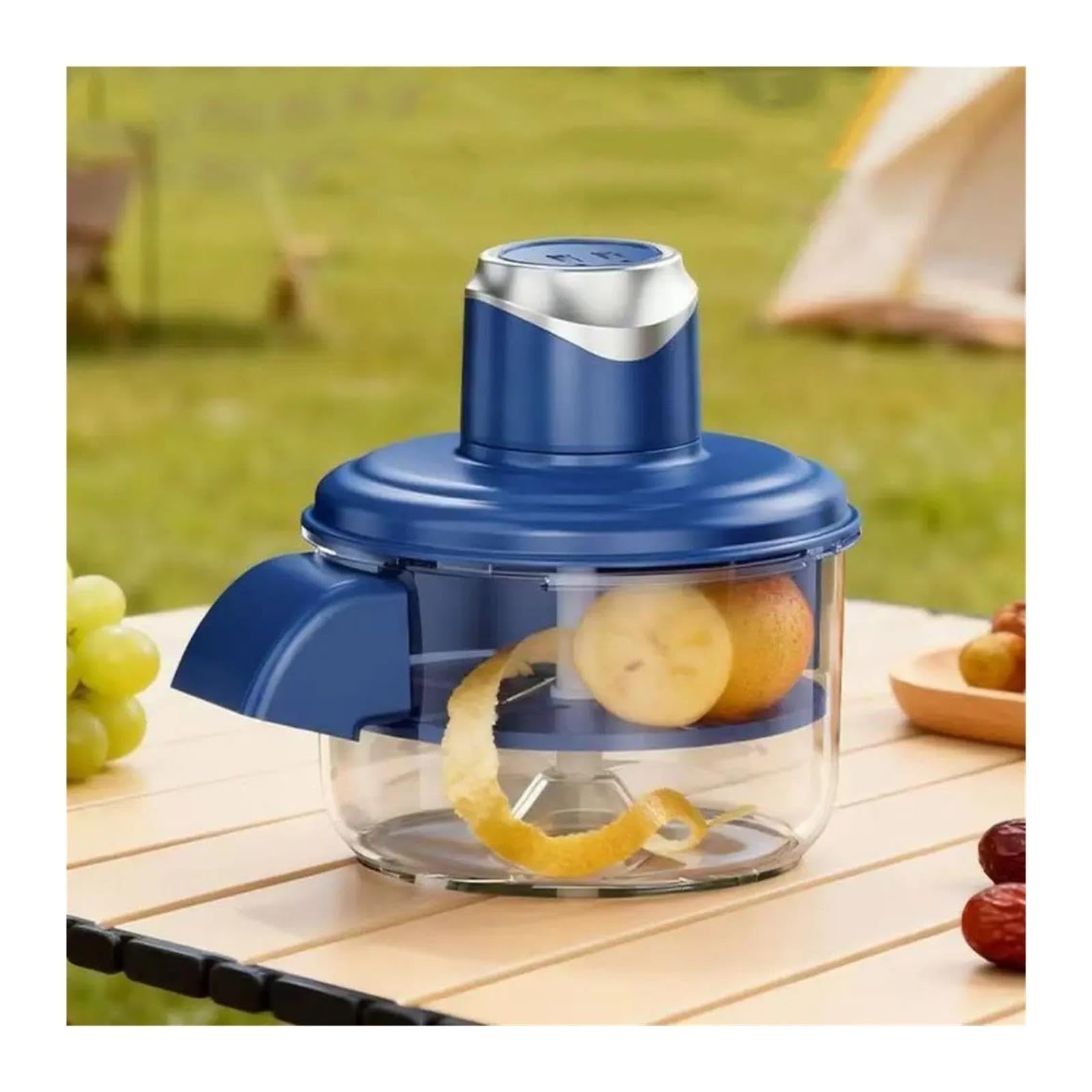 Tragbarer, wiederaufladbarer elektrischer Traubenschäler – effiziente und zeitsparende Entschälungsmaschine for Obst und Knoblauch – ideal for Restaurants