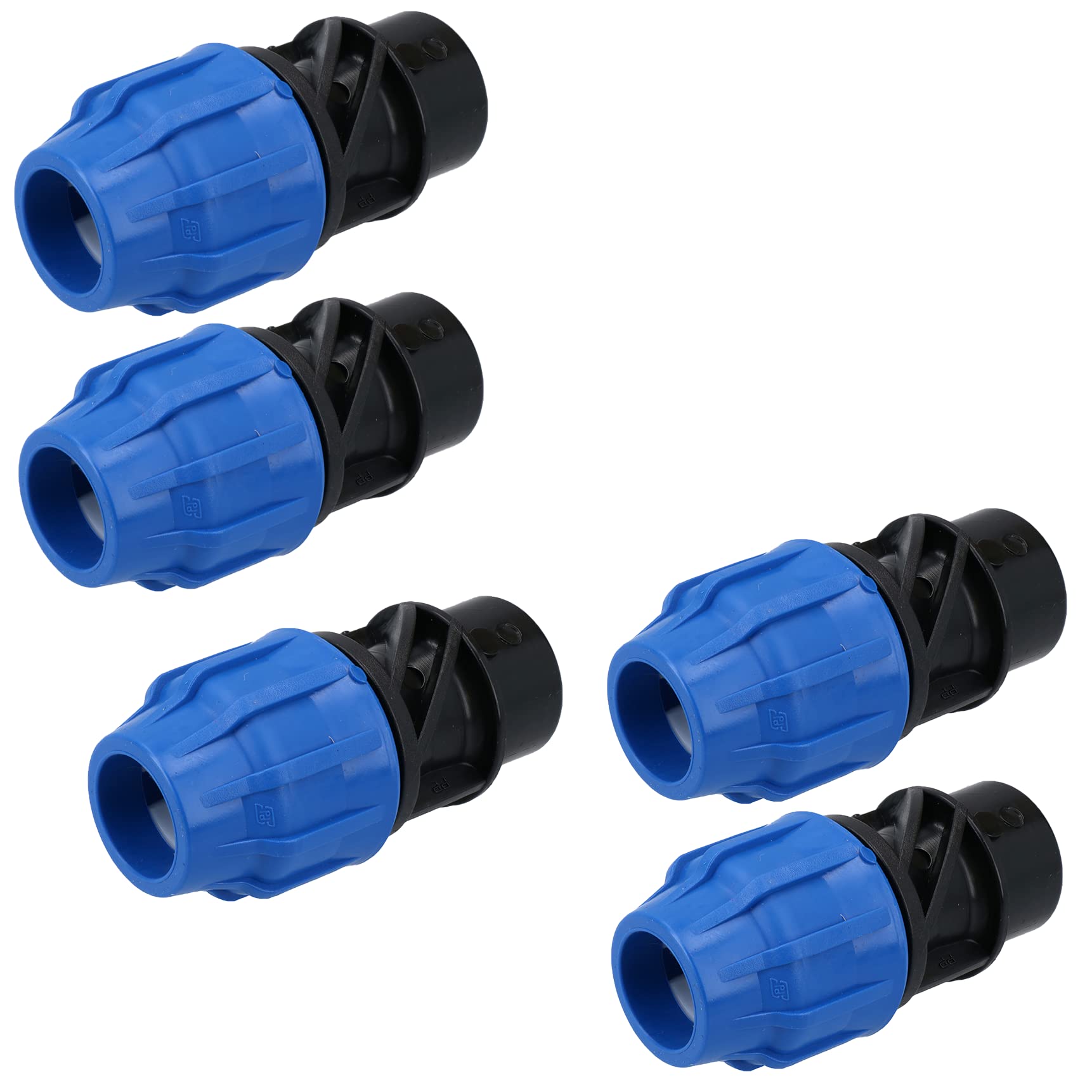 25 mm x 3/4 "MDPE femmina adattatore di compressione raccordo tubo dell'acqua 5PK