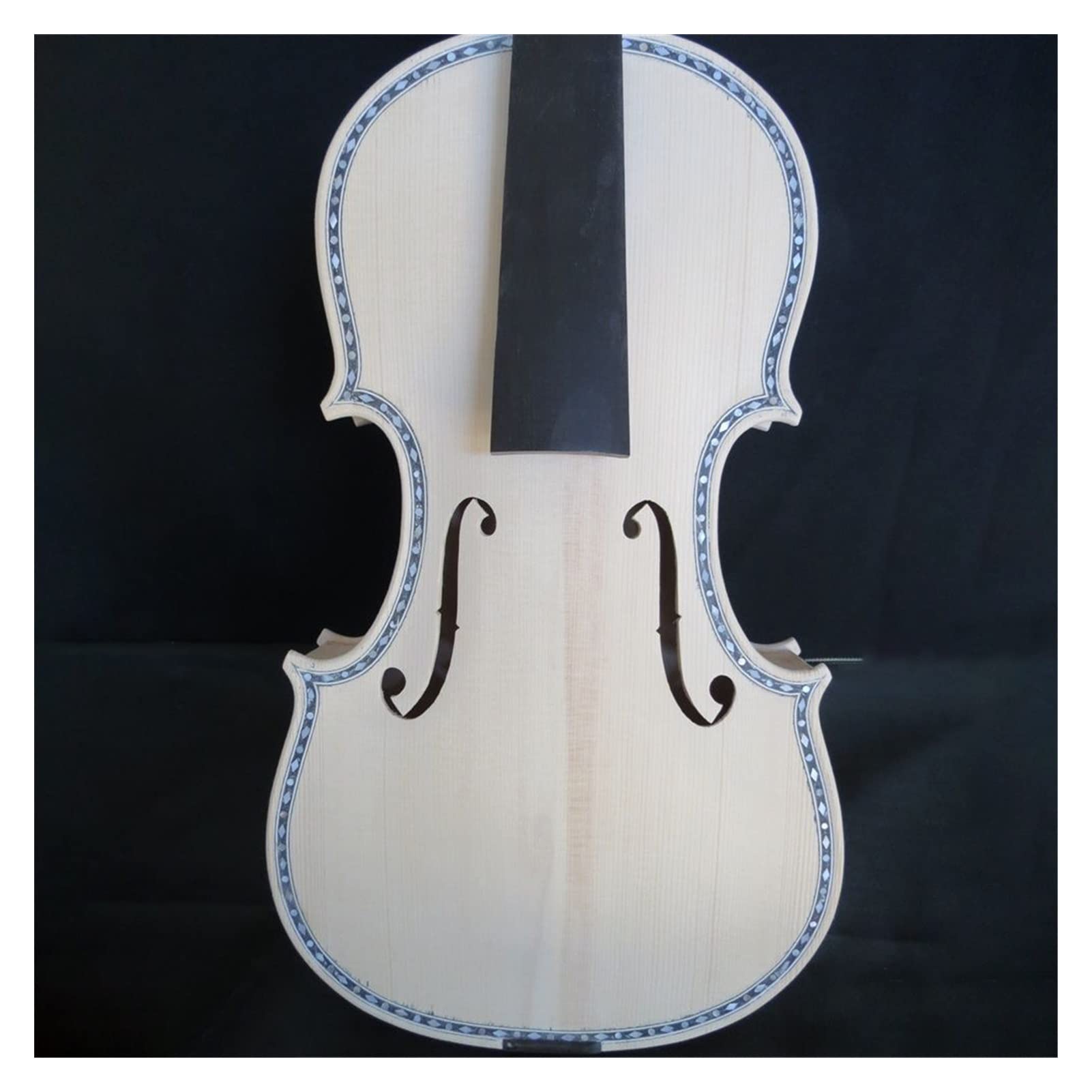 Violino Violino Incompiuto 4/4, Intarsio Superiore E Posteriore, Costola Scolpita E Collo # 10537 4 Strumenti Di Corda Violino Violino