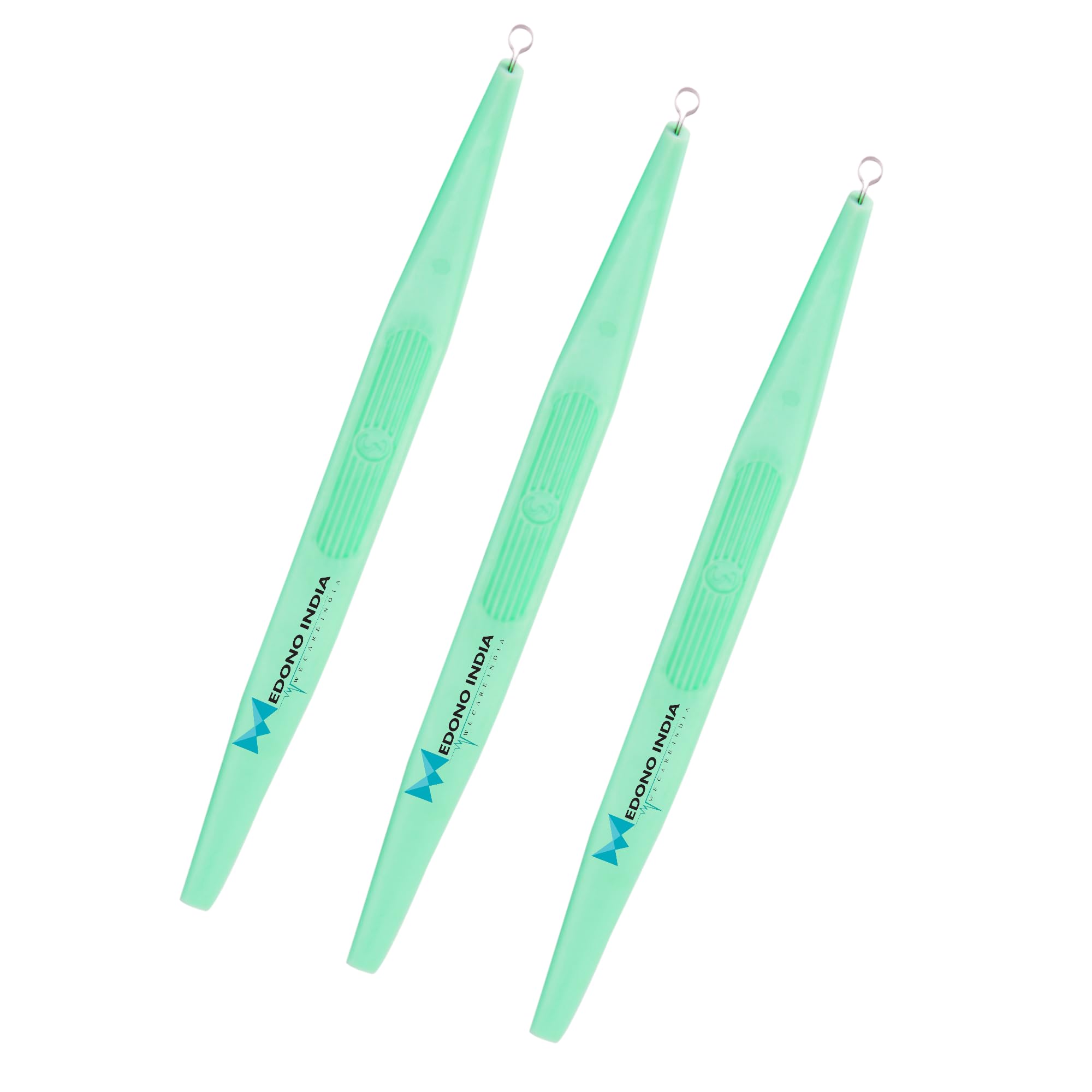 Medono India Sterile Disposable Dermal Curette (3.0mm) Acne Excision Tattoo Removal, Dark Spot Mole Removal ETO Sterile (Pack of 3)