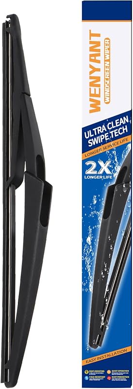 Palheta do limpador traseiro 12" wenyant para Nissan Rogue, Juke, Kicks, Pathfinder e Qashqai – 1 unidade