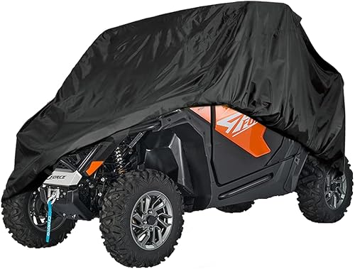 Miniatura 7 de YONQIFON CFMOTO UTV - Funda resistente para todo tipo de clima, impermeable, para CFMOTO Uforce Zforce 500 600 800 950 1000 Windfroof a prueba de