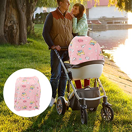 TOYANDONA Capa de bebê para amamentação, capa para carrinho de bebê, capa para assento de carro, cap