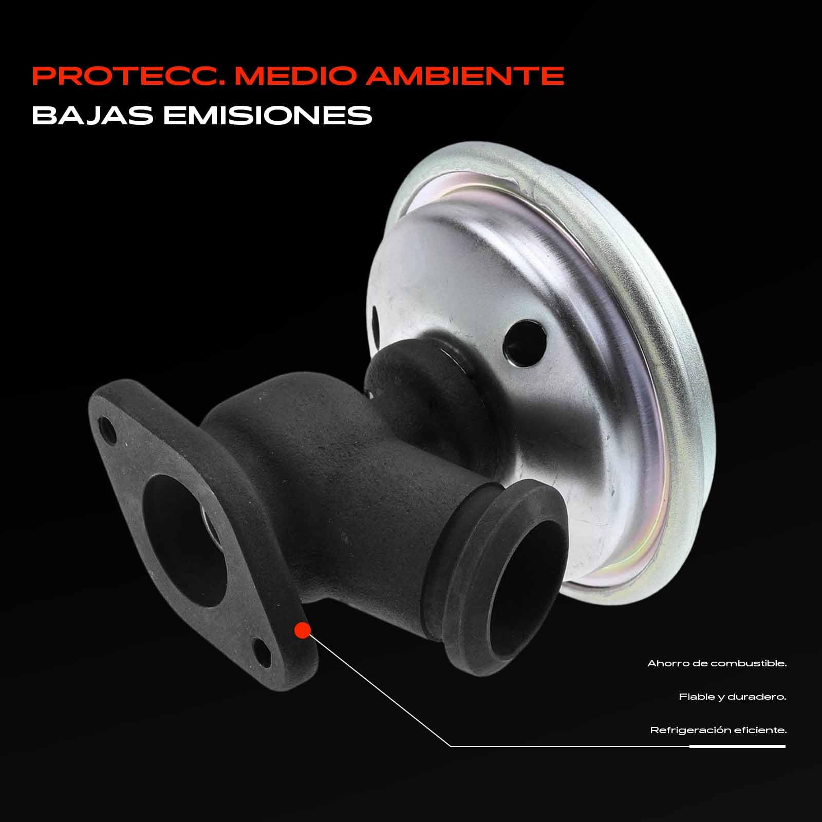 Frankberg Válvula EGR (Válvula de recirculación de gases de escape) | Compatible con: 406 Descanso 8E/F, C5 I Break DE, 607 9D 9U, C5 II RC, 406 8B, C5 II Ruptura RE, 406 Coupé 8C, C5 Yo CC