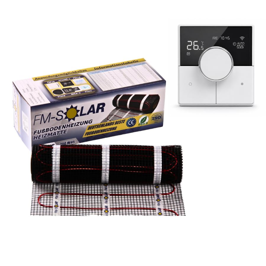Chauffage au sol électrique TWiIN 9 m² pour éliminer le carrelage froid