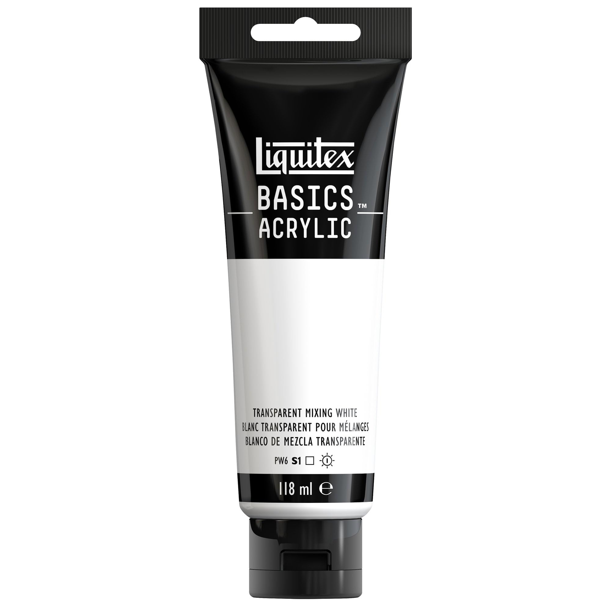 LIQUITEX Basics Acrylic Paint, Mars Black, 118 ml Tube — view 165