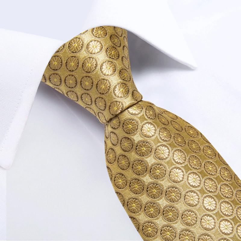 Set de corbata de negocios de seda para hombre miniatura 4