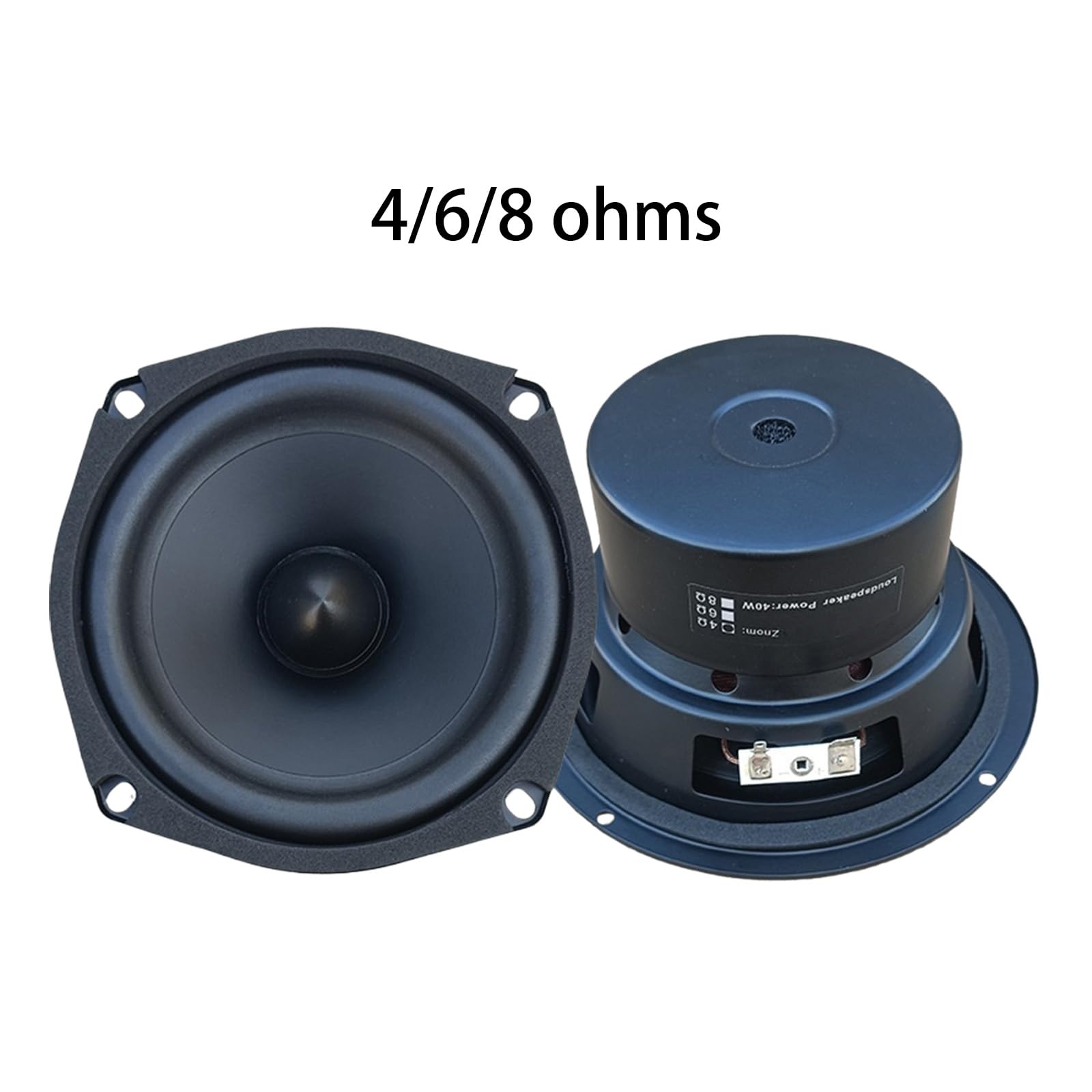 13.3 cm Kwadratowe głośniki basowe klasy audiofilów Zoptymalizowana konstrukcja HiFi Metalowa gumowa konstrukcja Szeroka kompatybilność Subwoofer do kina domowego