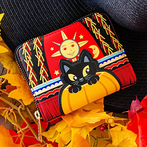 Loungefly Disney Hocus Pocus Dani Binx Zip Around Wallet4