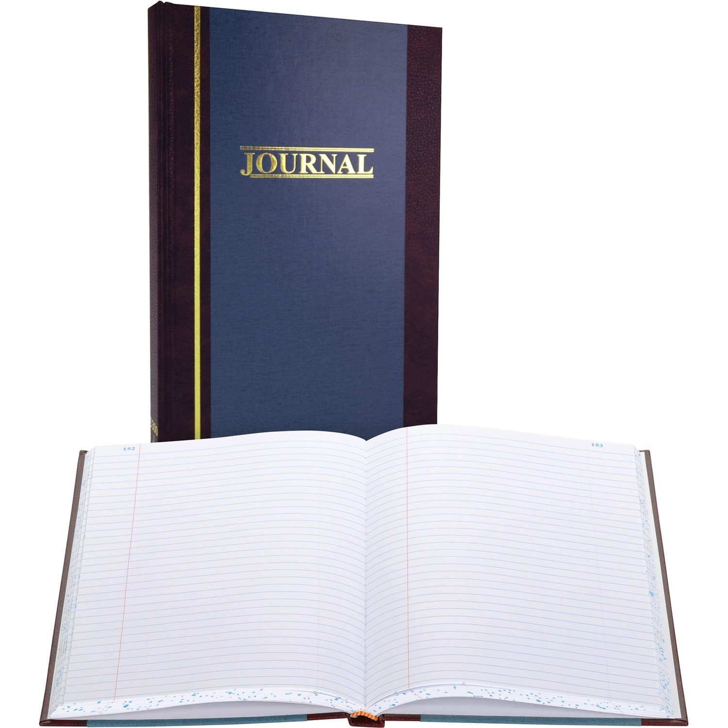 Wilson Jones Record Book, 11-3/4" x 7-1/4", Ruled, 300 Pages, 35 Lines, S300 (WS300-3RA)