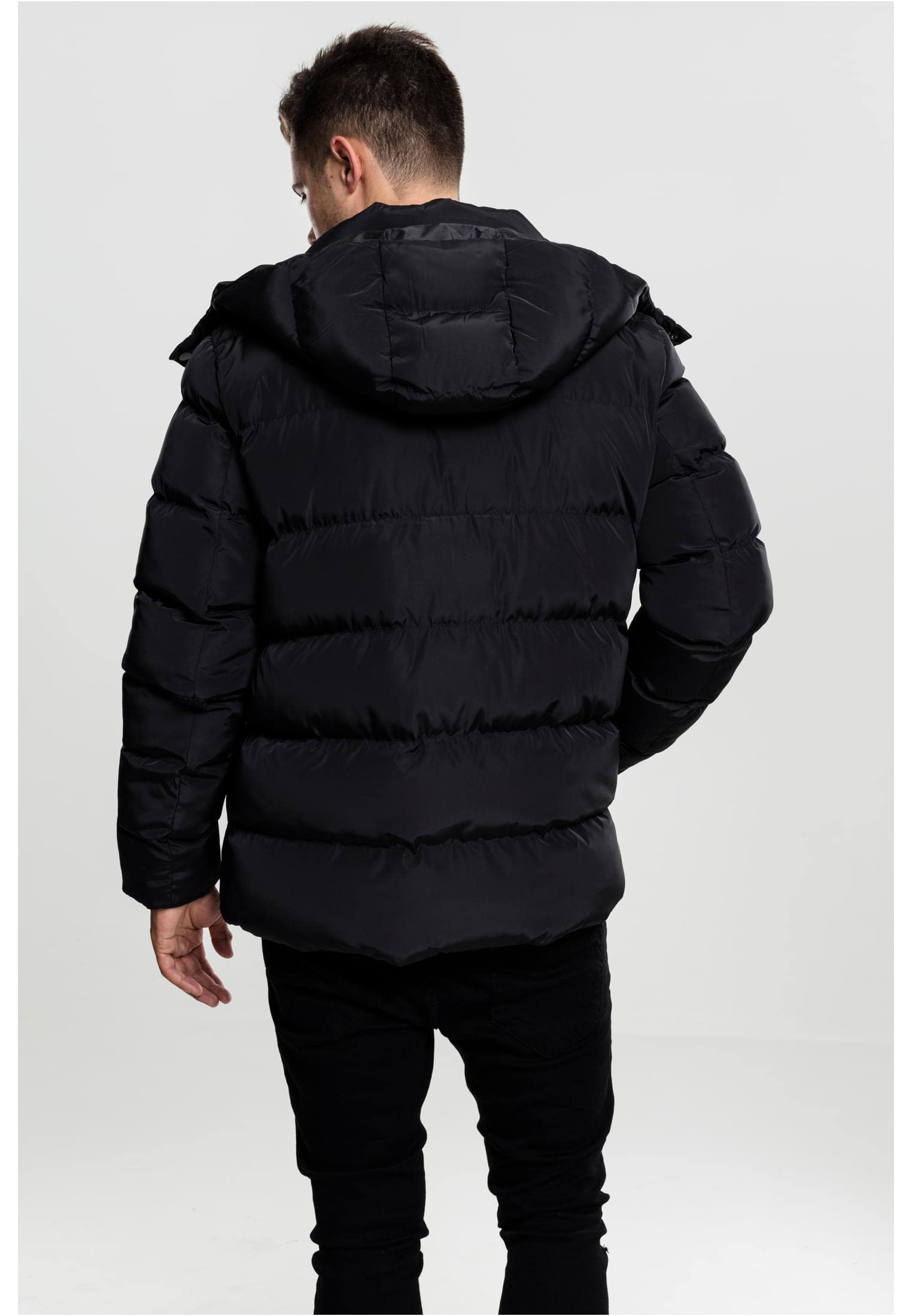 Urban Classics Herren Hooded Puffer Jacket