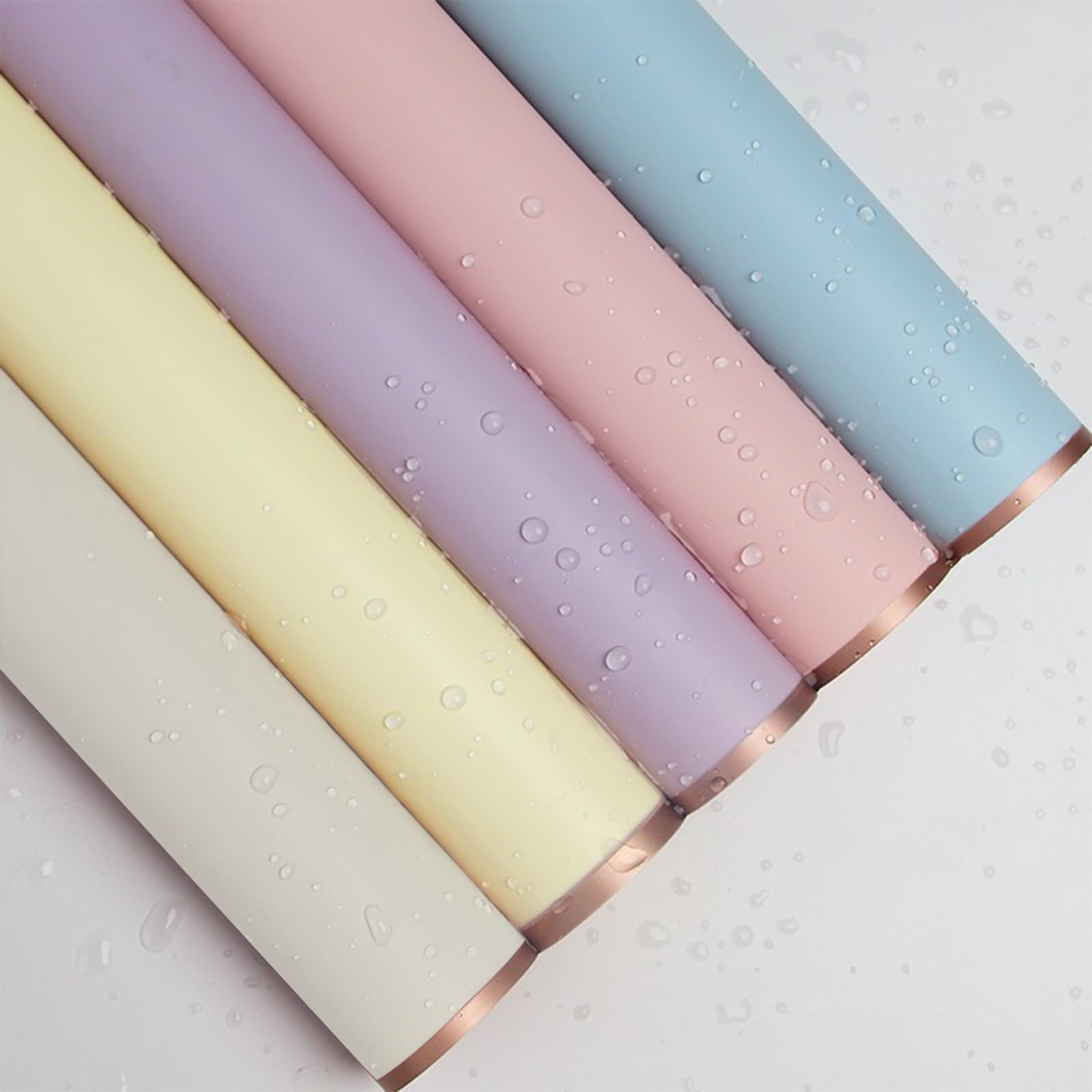 Flower Bouquet Wrapping Paper 20 Sheets Flower Wrap Paper for Bouquets Floral Wrapping Paper for Wedding Birthdays Packaging