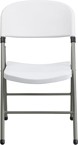 Miniatura 65 de Flash Furniture Mirra - Sillas plegables de plástico para fiestas y bodas, asientos ligeros para eventos comerciales con capacidad de peso estático