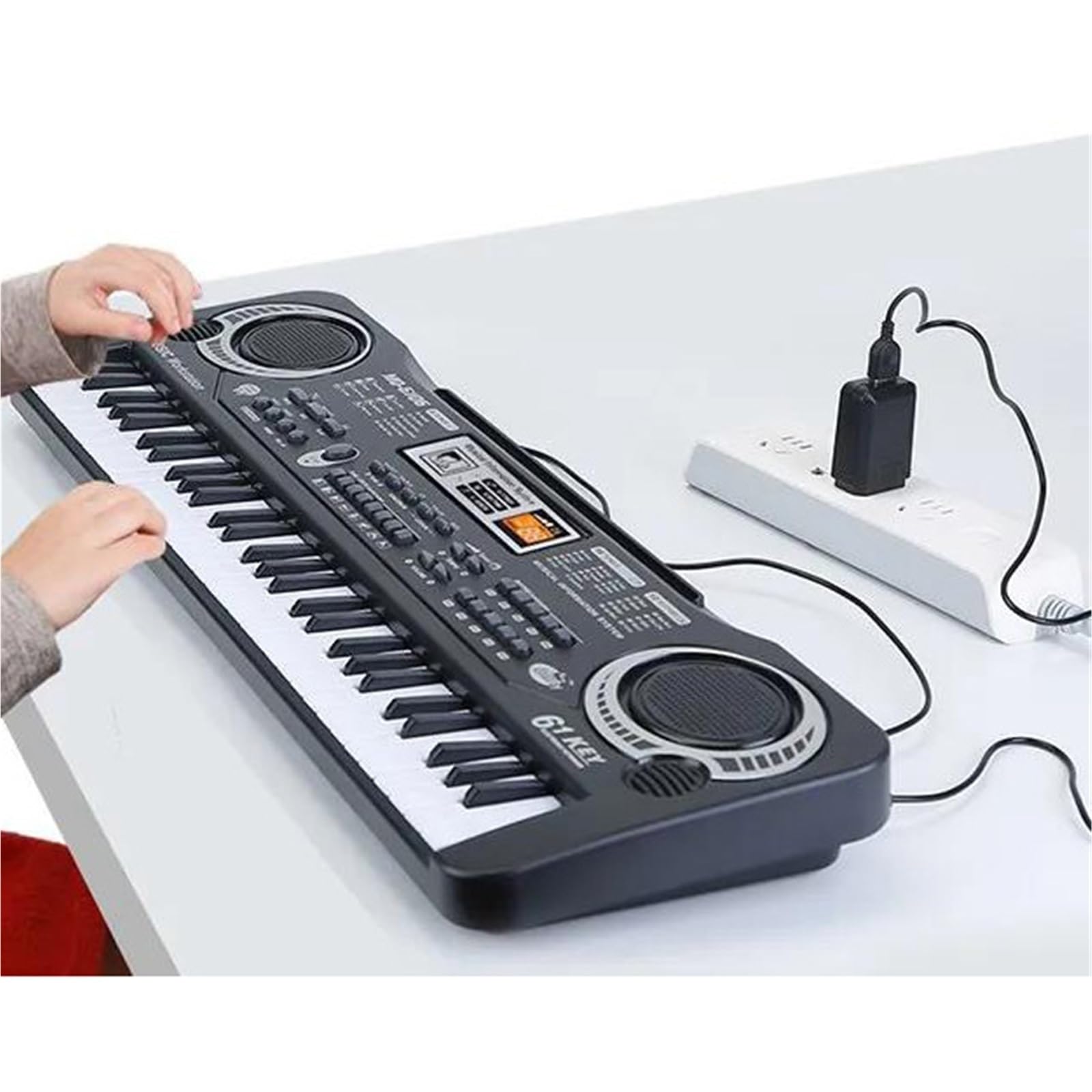 61 Klawiszowa Klawiatura Cyfrowa Elektroniczny Fortepian Instrument Muzyczny