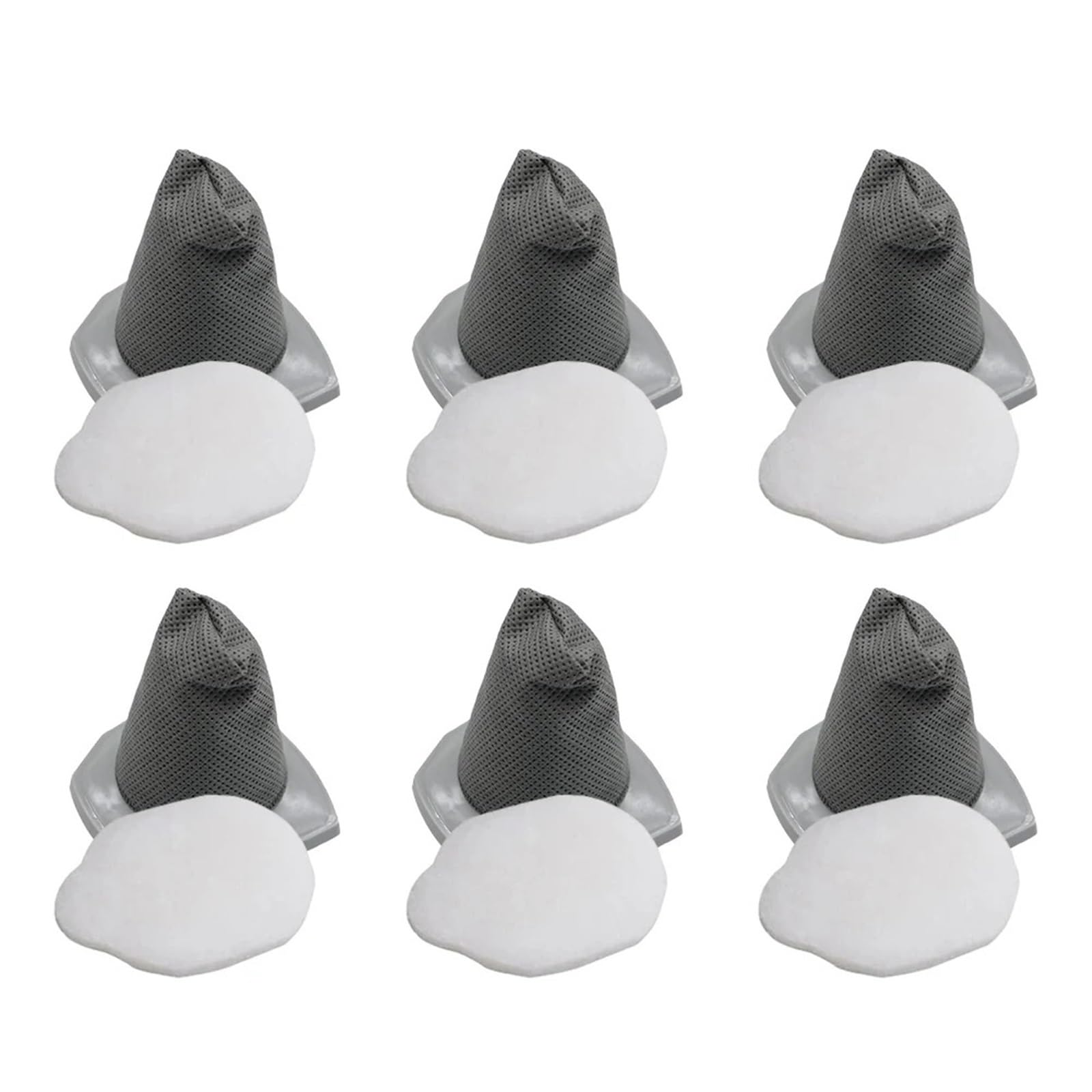 FGFHTFH 2/6pcs Stick Vacuum Filters, Compatible with Eureka NES215A, NES210, N0101 & N0102, Vacuum Cleaner Replacement Filter(2 Pack)