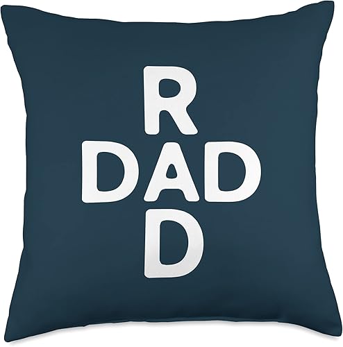 Miniatura 4 de Best Rad - Almohada para regalo del día del padre, con cita divertida, humor de broma, 16 x 16 pulgadas, multicolor