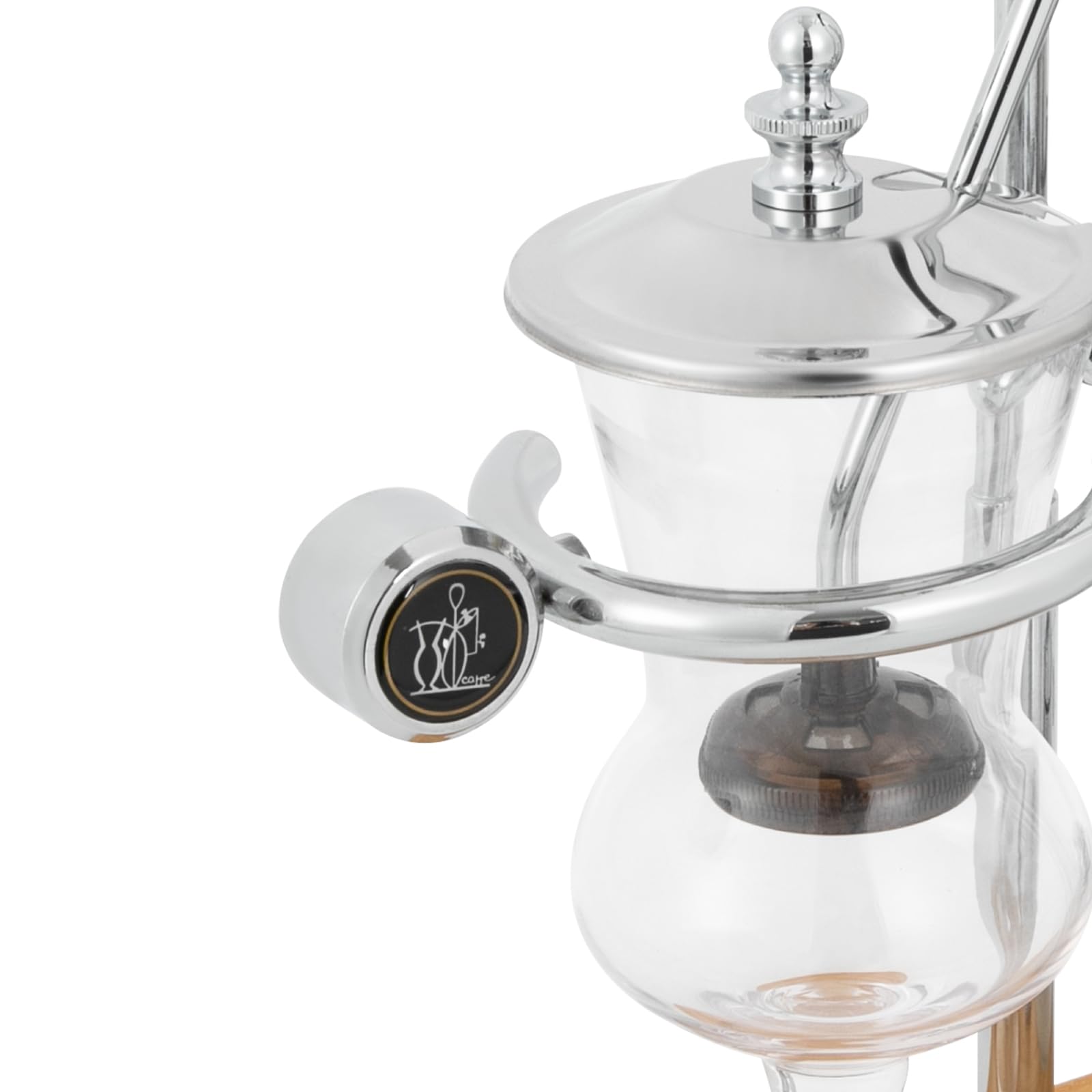 Syphon Machine à café Cafetière avec siphon Belgique Belgique Family Balance Siphon avec verre doseur et cuillère 23,5 x 12 x 38 cm