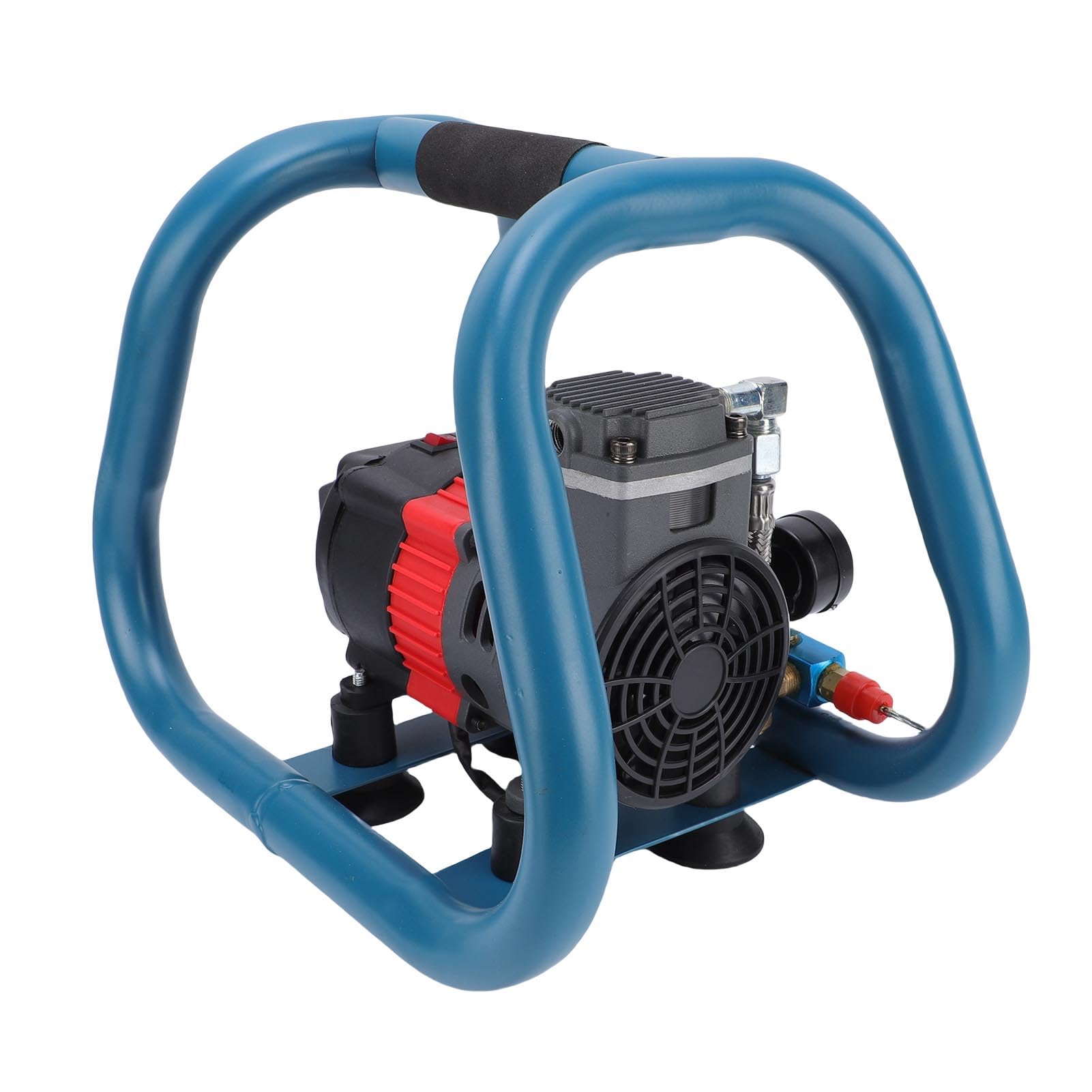 FTVOGUE Compressore d'aria Senza Fili, Acciaio Legato, Elettrico Leggero Alimentato a Batteria con Serbatoio da 3 Litri e Pressione da 8 Bar per BL1830B BL1840B BL1850B BL1860B