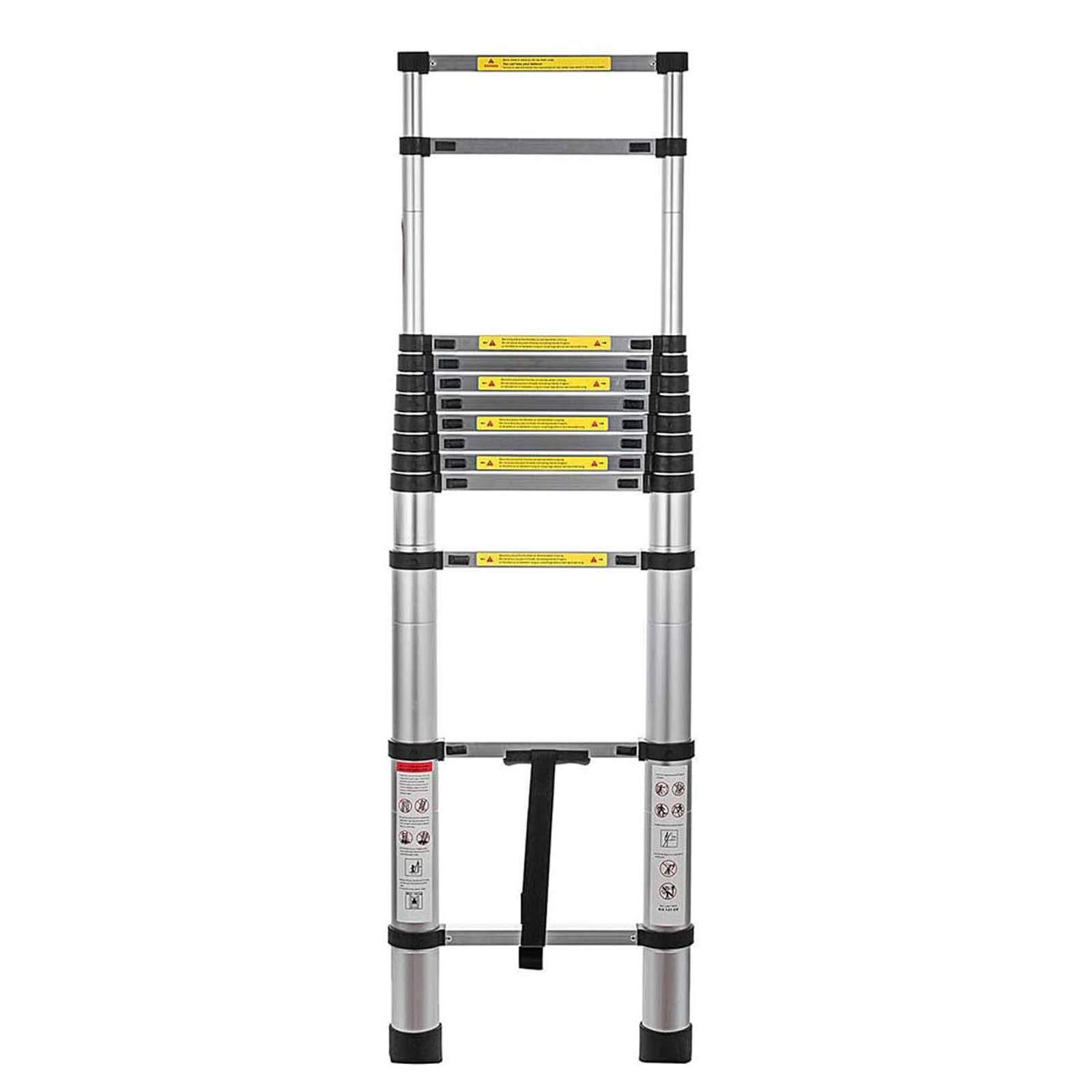 Buy Aluminum Telescoping Telescopic Extension Ladder 330 lbs, ONE