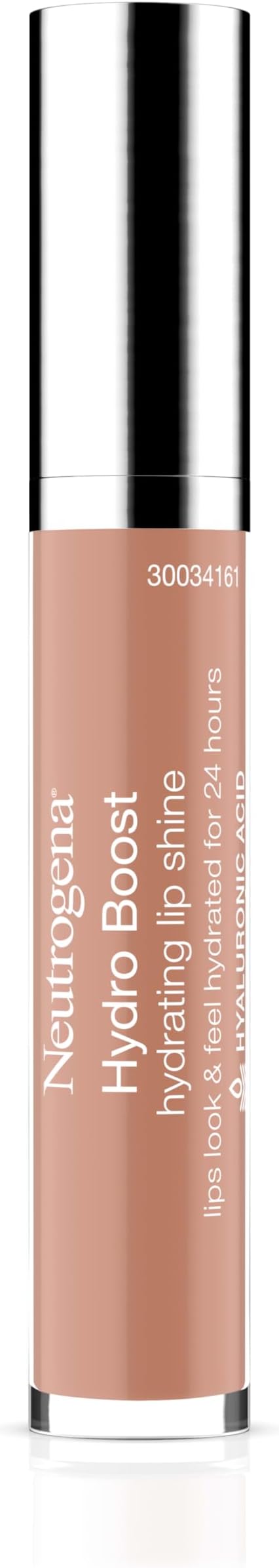 Hydro Boost Moisturizing Lip Gloss, Hydrating Non-Stick and Non-Drying Luminous Tinted Lip Shine with Hyaluronic Acid to Soften and Condition Lips, 15 True Nude Color, 0.10 oz