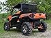 SuperATV Non-Scratch Resistant Dark Tint Rear Windshield for 2016+ Polaris General 1000 / General 4 1000 and 2020+ General XP 1000 / General XP 4 1000 | 1/4