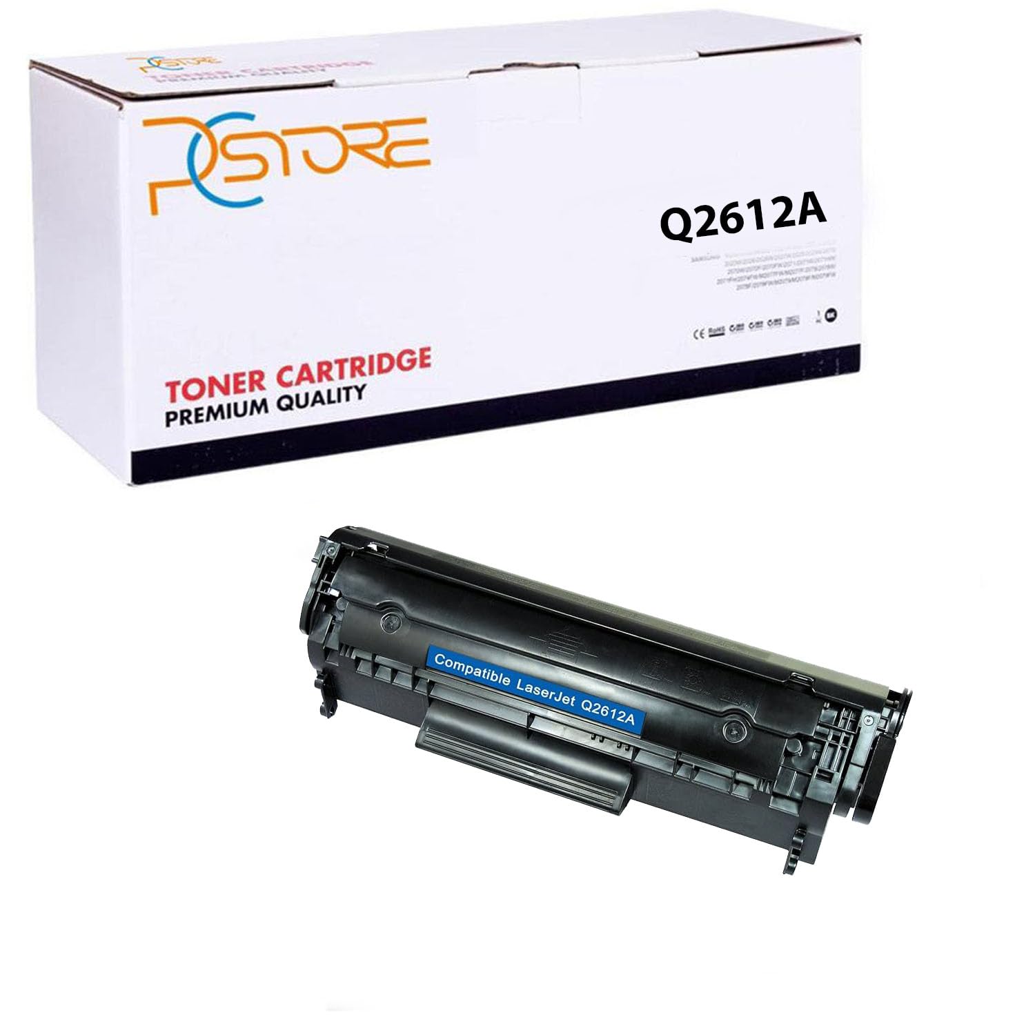 Toner Canon Lbp 2900 Toner Nero HP 12A Compatibile - Per LaserJet 1010, 1020, 1022 E Canon LBP 2900, 3000 Toner Hp 12a - Foto 4