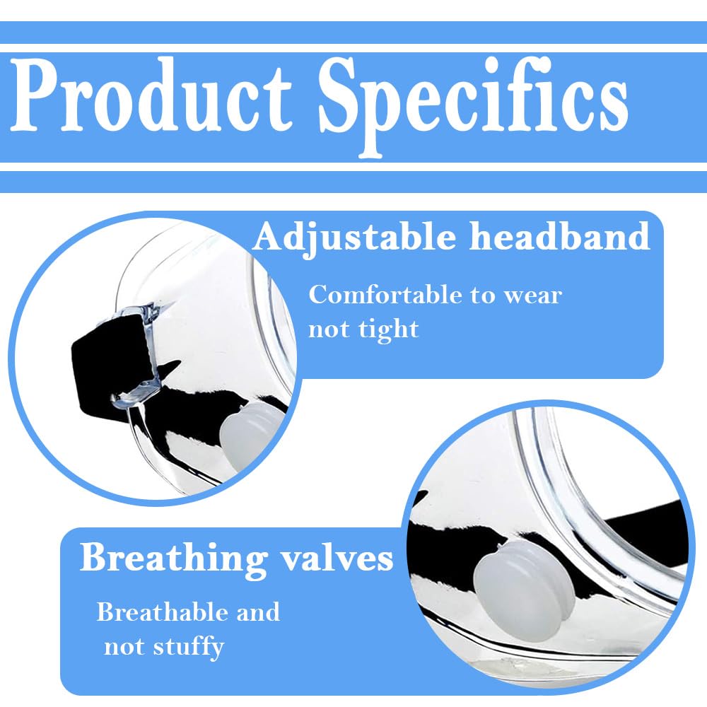 YESHLiky 1 Pc Adjustable Eyelash and Eyebrow Protector Shower Goggle Shield for Eyelash Extensions Microblading Aftercare - Image 3
