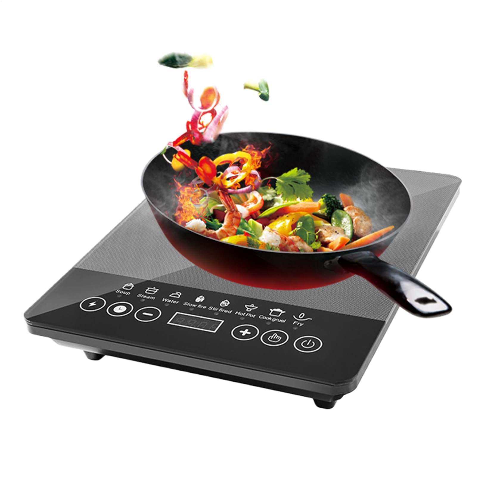 Induktionskochfeld - 100-240V Elektrische Kochplatte Für Haushalt | Küchengerät Zum Kochen Für Haushalt Studenten Reisen