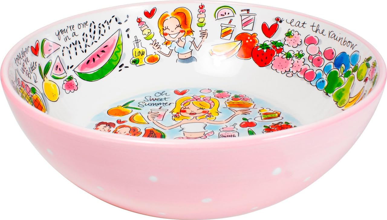 Blond Amsterdam Ovale Servierschale 28,5 Cm Spring Favorites - Handbemalte Osterdekoration - Geschenkidee Für Frühlingsfest