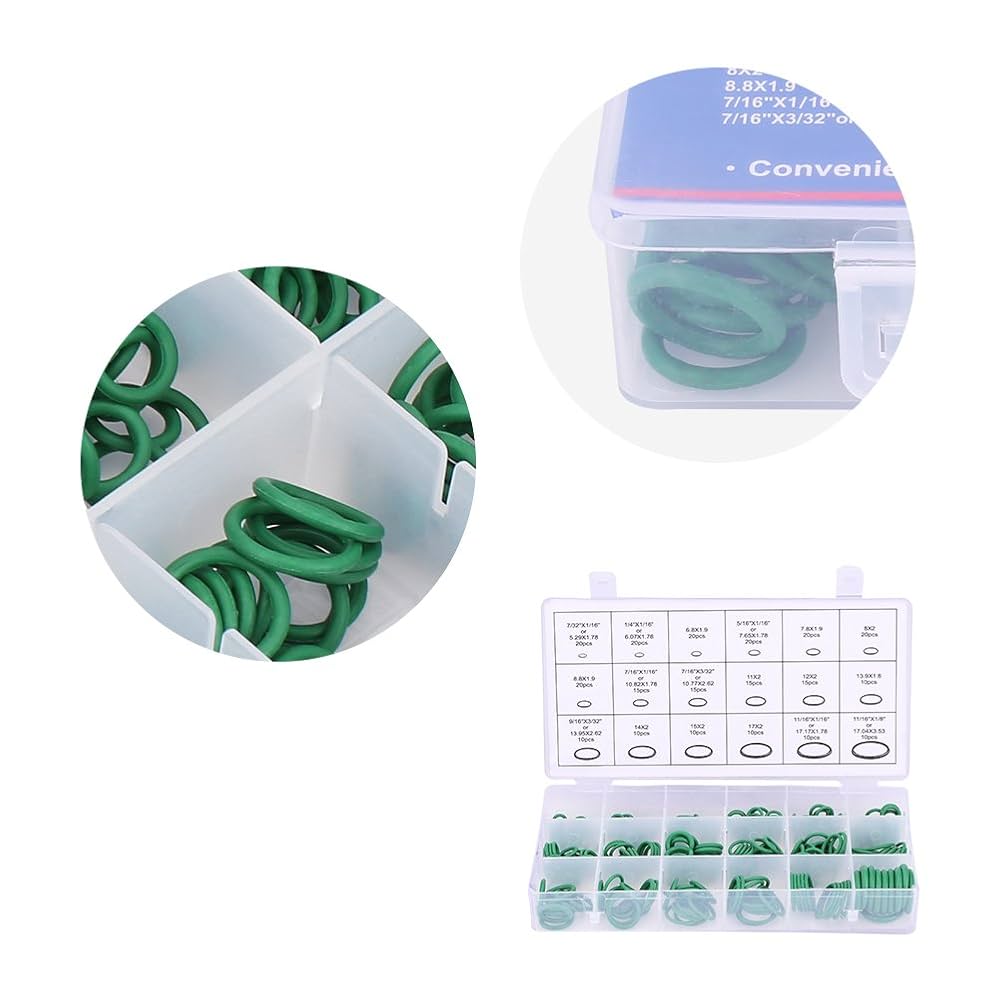 TOMODACHI Car Compressor Aircond Hose Gasket Seal Washer Oring Repair Kit Asian Continental Models Complete Sizes I.173526295