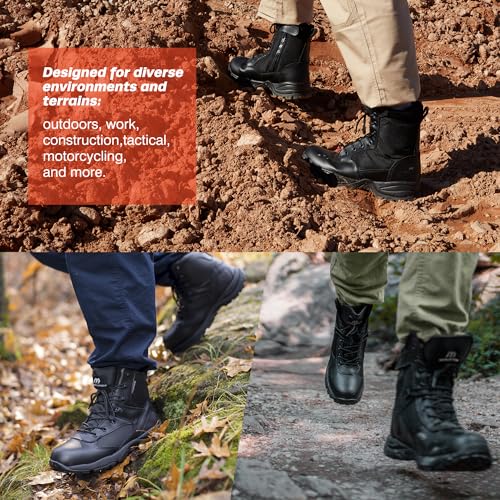 Maelstrom TACTICAL COMBAT BOOTS 8'' ZIPPER-M Tactical Combat Boots thumb #5