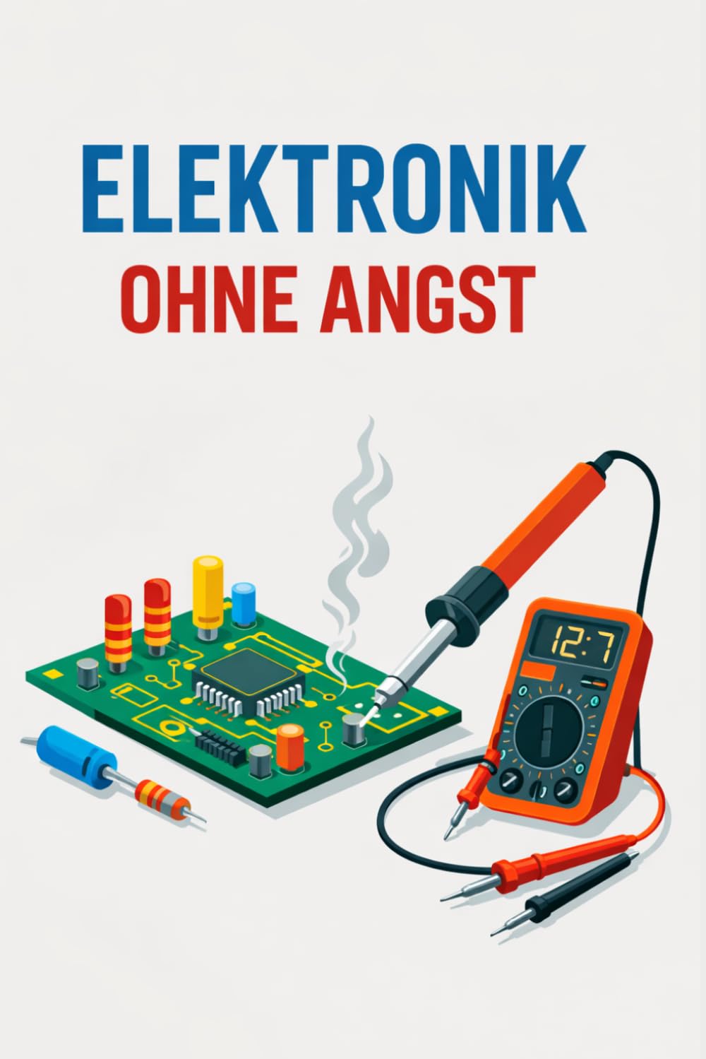 Elektronik Ohne Angst: Der einfache Leitfaden, um Elektrizität, Schaltkreise und elektronische Bauteile von Grund auf zu verstehen – mit klaren Erklärungen und praktischen Beispielen