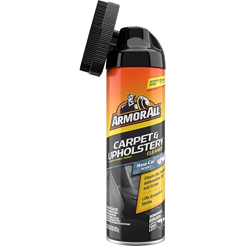 Armor All Carpet and Upholstery Cleaner Spray , Car Upholstery Cleaner for Tough Stains, 22 Fl Oz, 1 Count (Pack of 1)