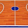 Amazon.com: Champion Rugs Kids/Baby Room Area Rug. Basketball Court for ...