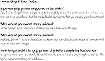 e.l.f. Power Grip Primer, Gel-Based & Hydrating Face Primer for Smoothing Skin & Gripping Makeup, Moisturizing & Priming, Vegan & Cruelty-Free, 0.811 Fl Oz