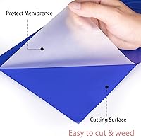 Vista 3 de Rollo de vinilo de transferencia de calor HTV de 12 pulgadas x 25 pies, vinilo para planchar para Cricut y Silhouette Cameo, rollo de vinilo HTV