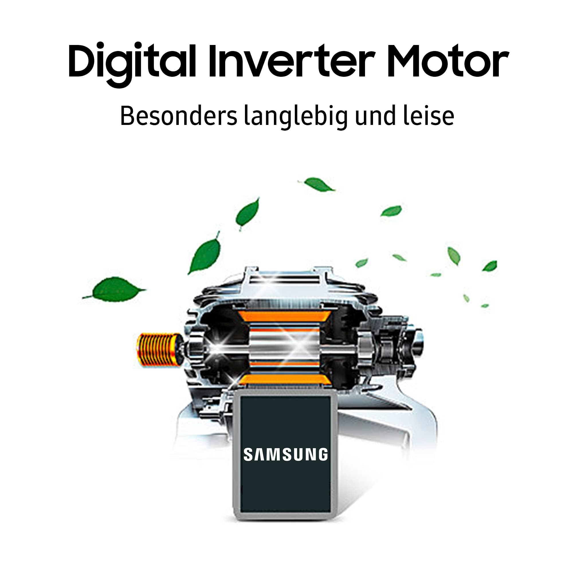 Samsung DV8GT5220AW/S2 Wärmepumpentrockner, 8 kg, Simple Control mit WiFi und Auto Cycle Link, Digital Inverter Motor, Knitterschutz und Komfort 2-in-1 Filter, Weiß