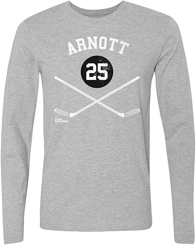 Miniatura 2 de Jason Arnott Long Sleeve Shirt - Jason Arnott New Jersey 25 Sticks