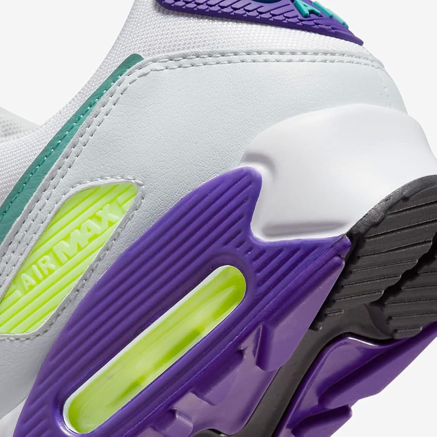美品　Nike Air Max 90 エアマックスDH5072-100 23.5 NIKE (WMNS) AIR MAX 90 WHITE/WASHED TEAL/OFF WHITE/PURE