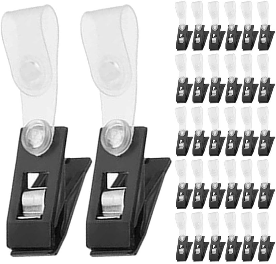 GANAZONO Clips 50Pcs Garden Flag Clips Yard Flag Clip Anti